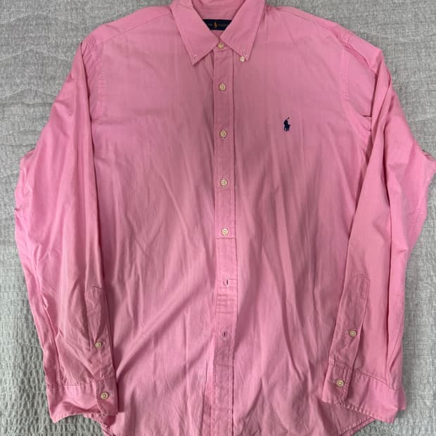 폴로 핑크 셔츠 XL