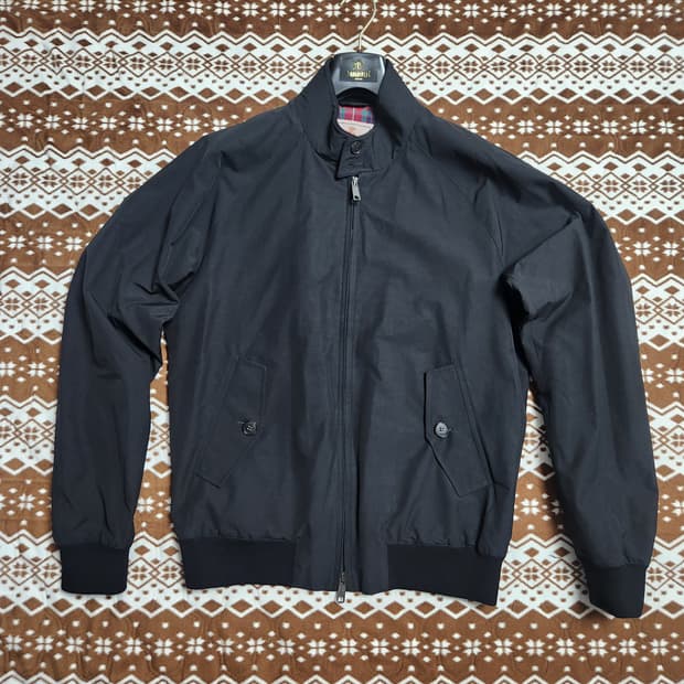 바라쿠타 G9 해링턴 자켓 블랙 42사이즈