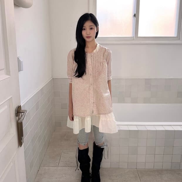 인앤양하모니 momo blouse 모모블라우스 교환