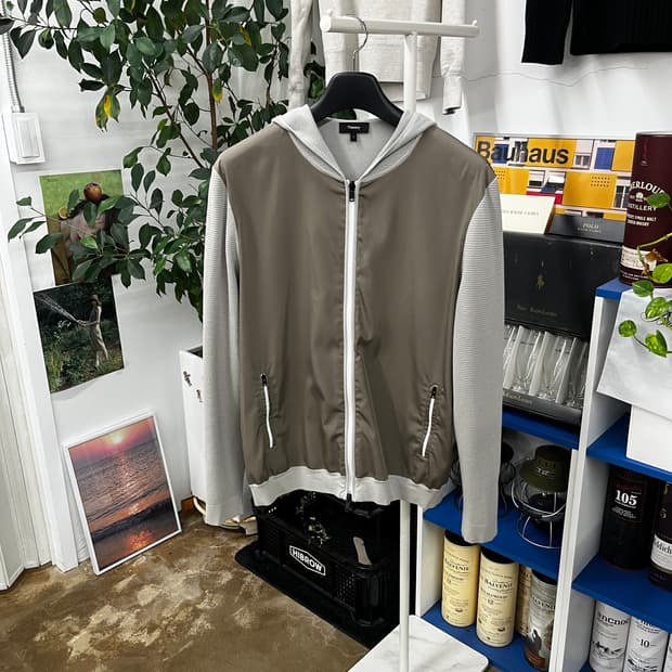 띠어리 남성 후드집업 L