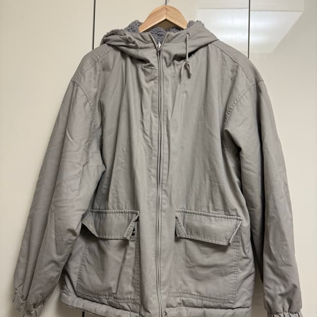 파르티멘토 리버시블 플리스 코드 후드집업 자켓