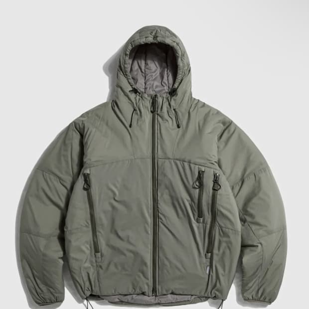 에스피오나지 패딩 자켓 카키색