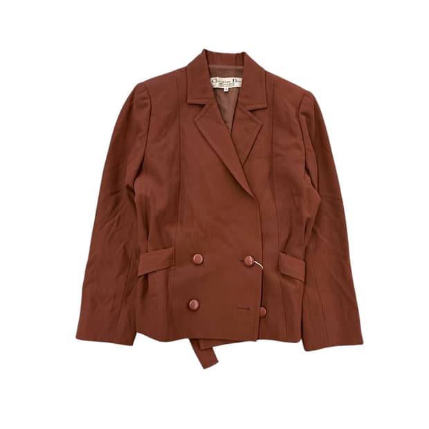 크리스찬 디올 프레타포르테 울 자켓