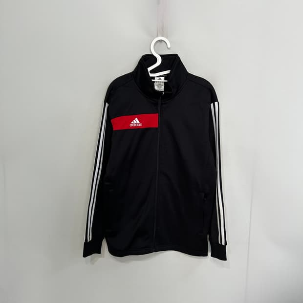 아디다스 남성 기모 집업 100