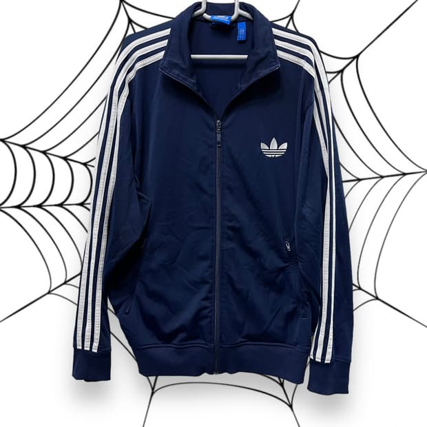 아디다스 파이어버드 네이비 트랙탑