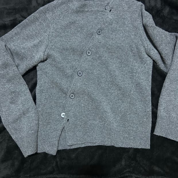 누마레 ee  2 WAY CARDIGAN GREY (S)