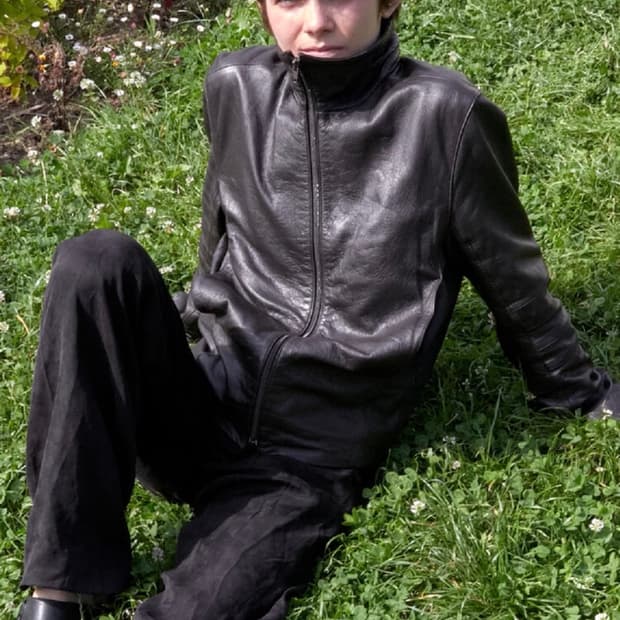 Mudule Leather jacket