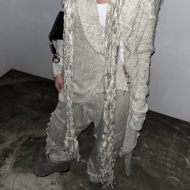 료헤 빈티지 머플러