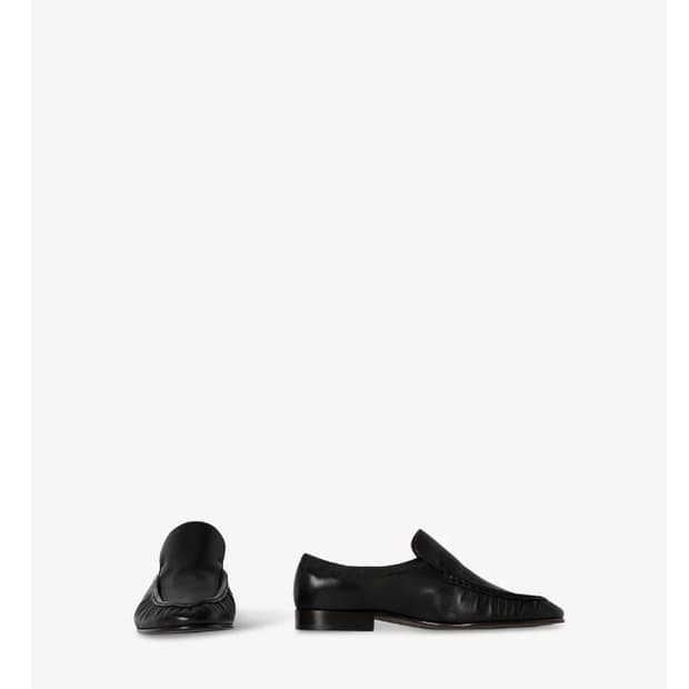 더로우 soft moccasin 2 블랙 42사이즈ㅔ