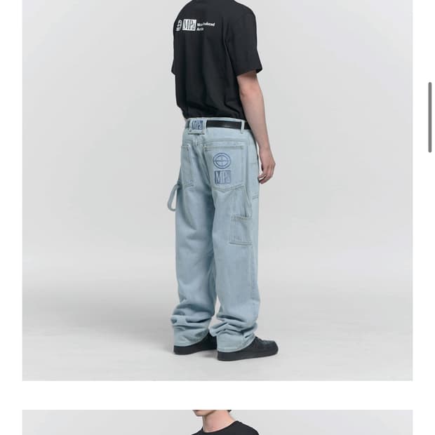 플라스틱프로덕트 페인터데님 s