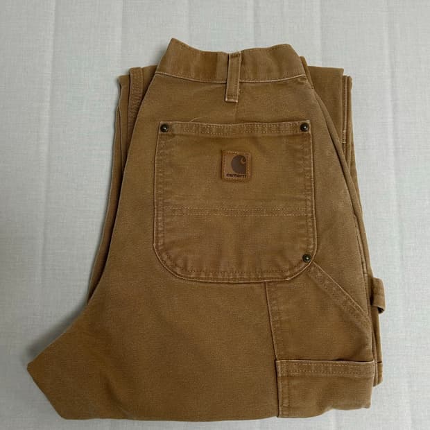 칼하트 더블니 팬츠 B136