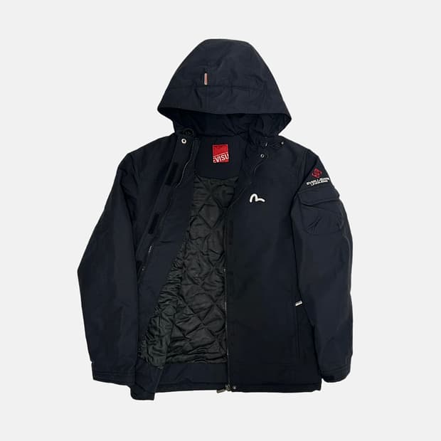 에비수 후드 바람막이 고프코어