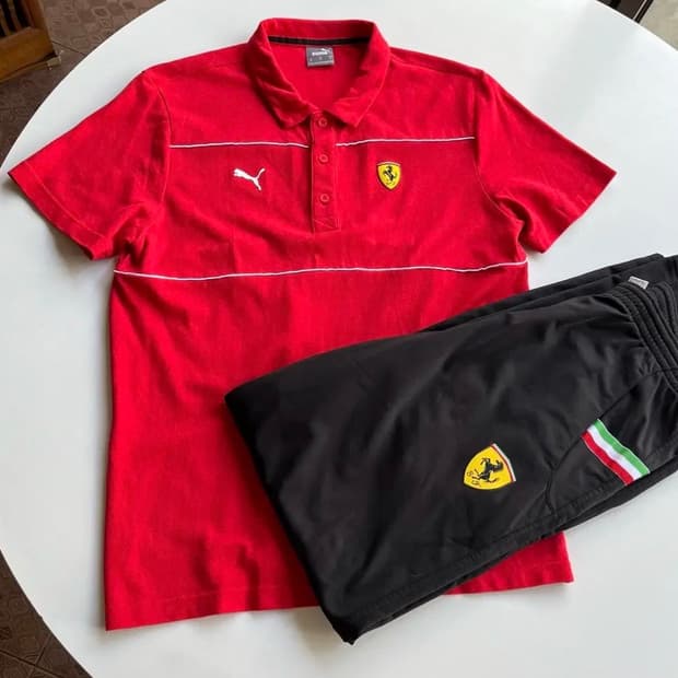 페라리+푸마 콜라보 상하의 Ferarri + Puma