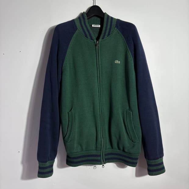 라코스테 그린 집업 니트 자켓 (무료배송)
