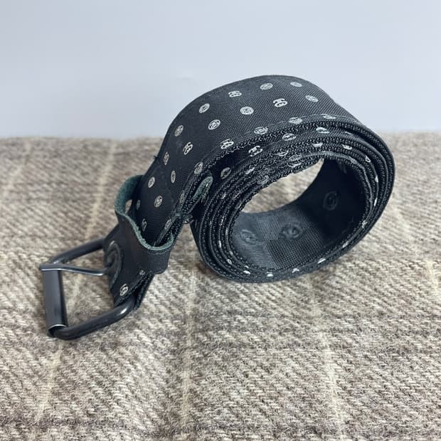 스투시 로고 벨트 