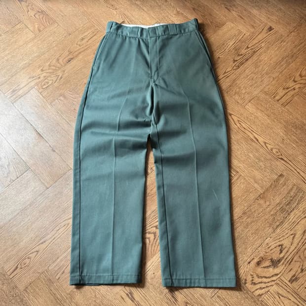 [31]90's 디키즈 874 Made in USA 링컨 그린 워크 팬츠