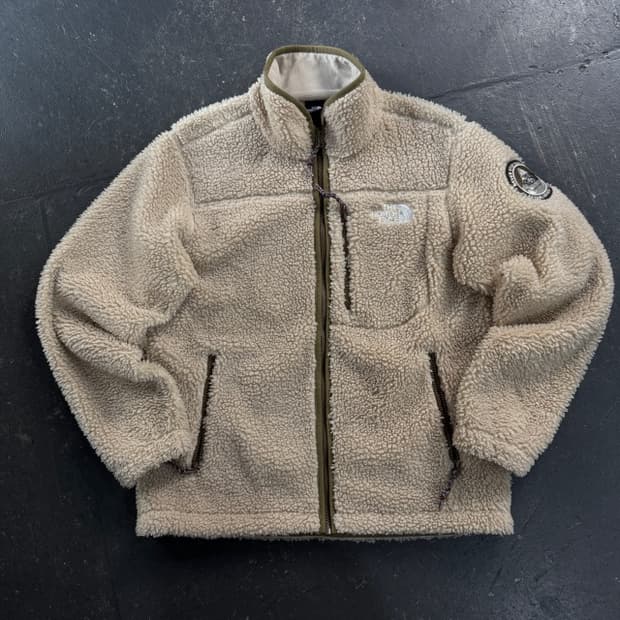 90 노스페이스 22FW 그린플리스 자켓 