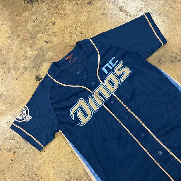 [L] 윌슨 NC 다이노스 야구 유니폼 네이비 b19