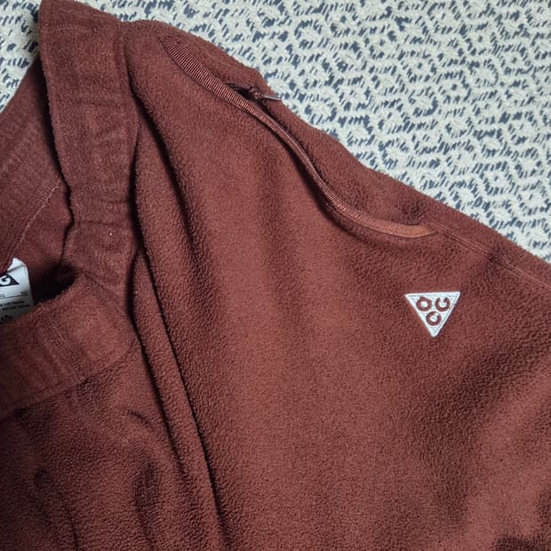 나이키 ACG 폴라텍 울프 트리 플리스 팬츠 브라운 XL