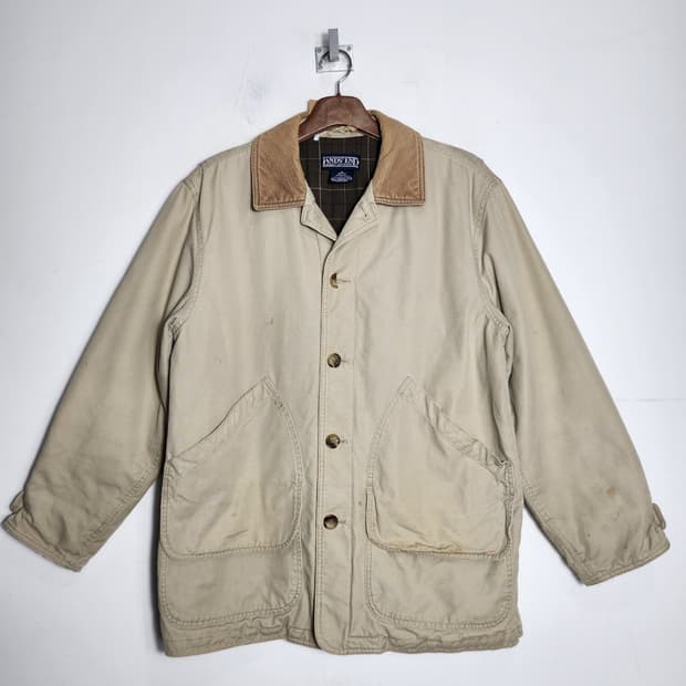 M 랜즈엔드 코듀로이 카라넥 초어 자켓