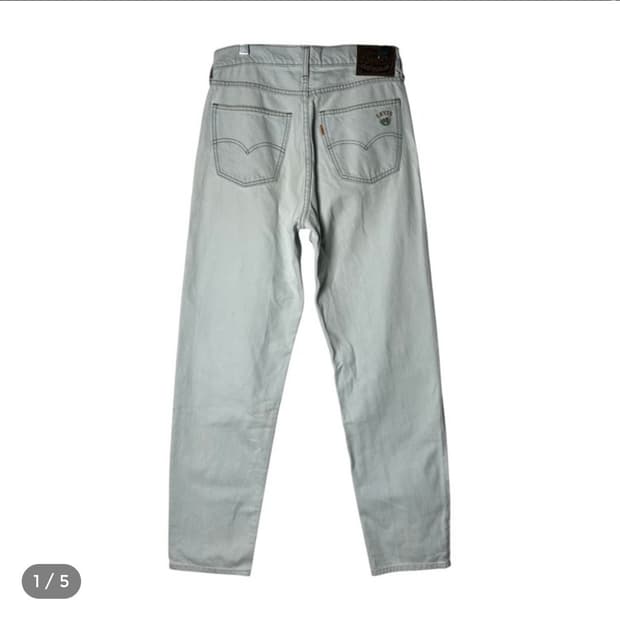 [Levis] 리바이스 재팬 오렌지탭 워시드 데님팬츠