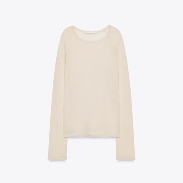 (구해요)자라 울 롱슬리브 긴팔 티셔츠