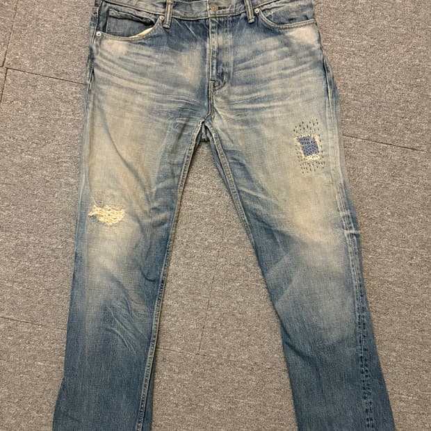 [W36 L30] 비즈빔 데님팬츠 03D6.5