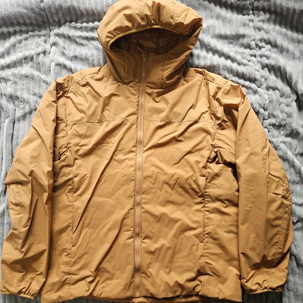 [2XL] 무신사 스탠다드 코어 클래식 패딩 자켓 브라운 무탠다드 무톰