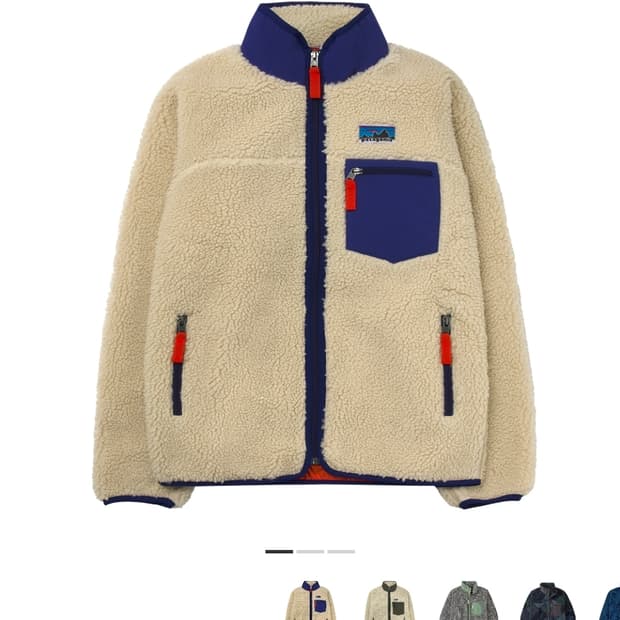 새상품_[L]파타고니아 클래식 레트로X 플리스 자켓 다크 내츄럴