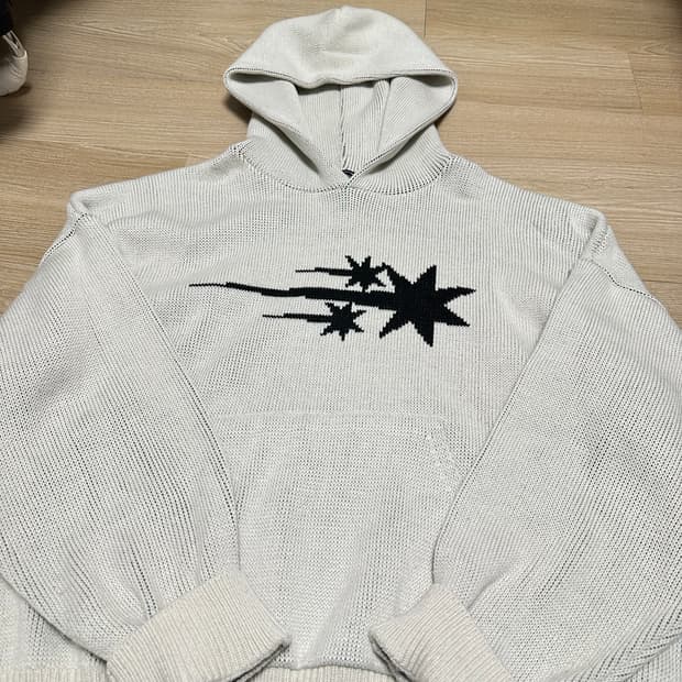 나이스 고스트 클럽 니트 후드 m