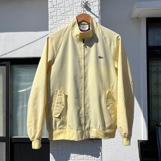 80s 빈티지 라코스테 바시티 자켓 (상태최상)