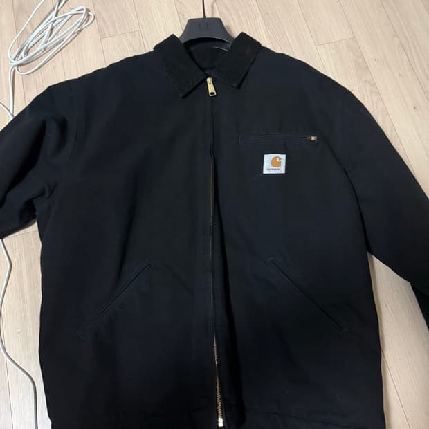칼하트 WIP 디트로이트 자켓 블랙 XL