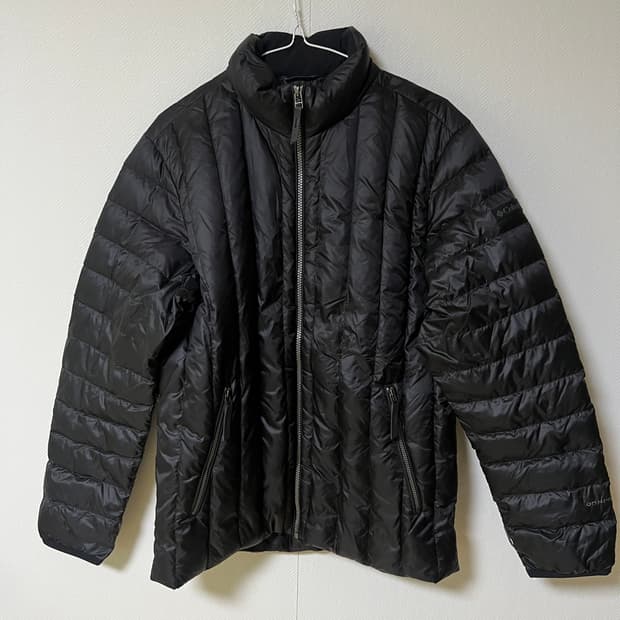 컬럼비아 구스다운 경량 퀼팅 패딩 L