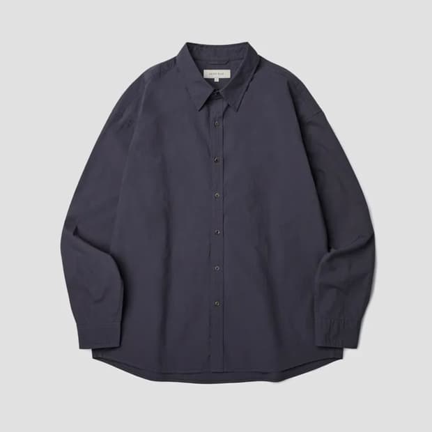 유니온블루 런드리셔츠 퍼플그레이