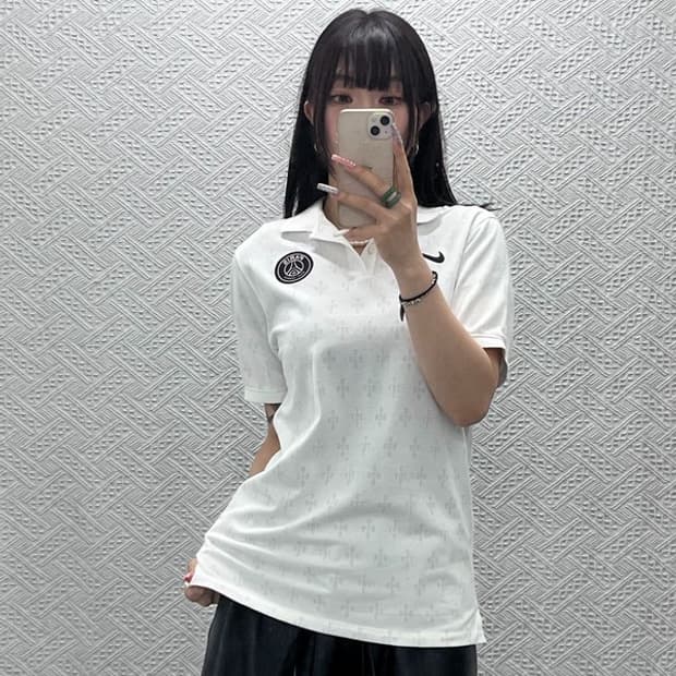 나이키 스포티 파리 생제르맹 드라이핏 반팔 카라티 S C13382