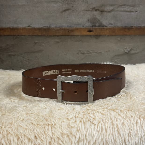 24-26inch ) Diesel Western Buckle Belt