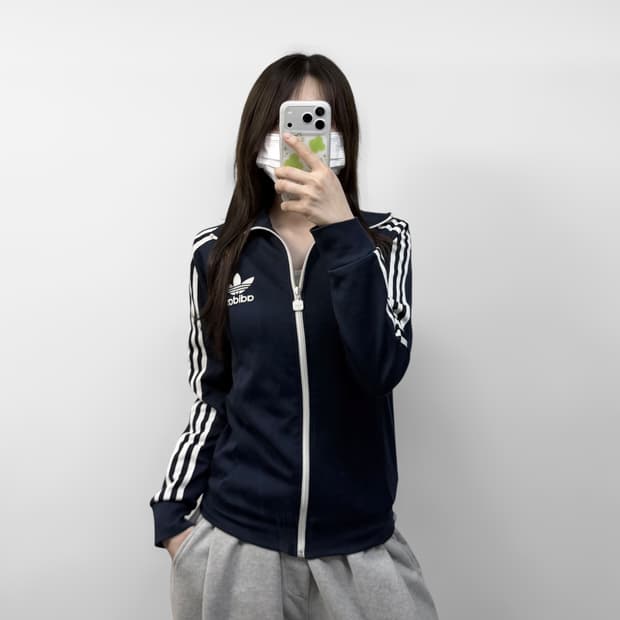 아디다스 유로파 트랙탑 져지 네이비