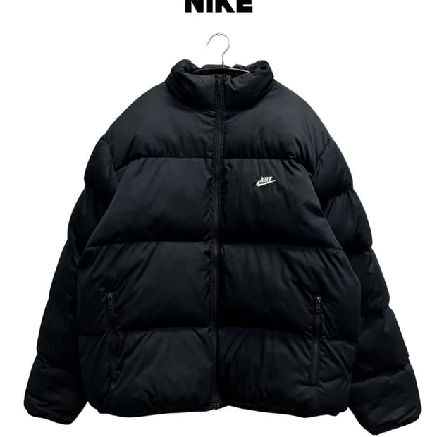 (XL) 나이키 NSW 패딩 푸퍼 자켓 블랙