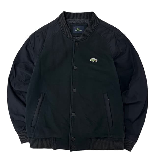 라코스테 누빔 스타디움자켓 블랙 (L,50) 
