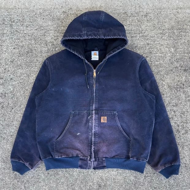 [XL] 00s 빈티지 칼하트 J25 액티브 자켓 MDT