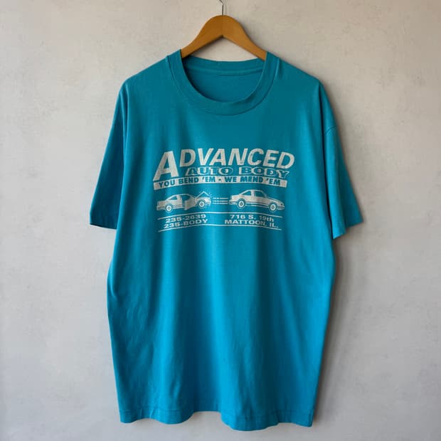90s Advanded Auto Body 티셔츠o