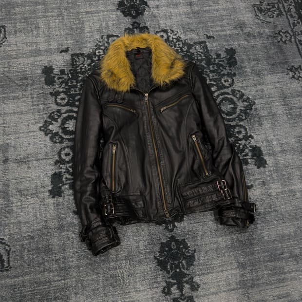 Jackrose 00s archive wolf rider jacket