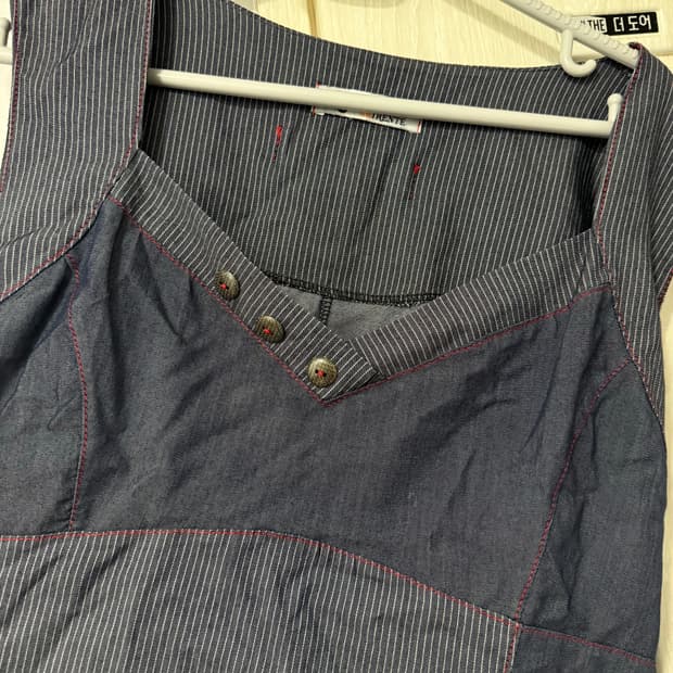 빈티지 데님프린팅 원피스