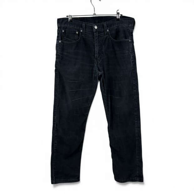 (30) 리바이스 502 코듀로이 팬츠 블랙