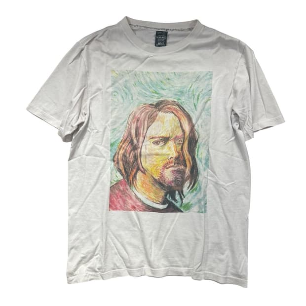 SS08 넘버나인 kurt cobain portrait t shirts