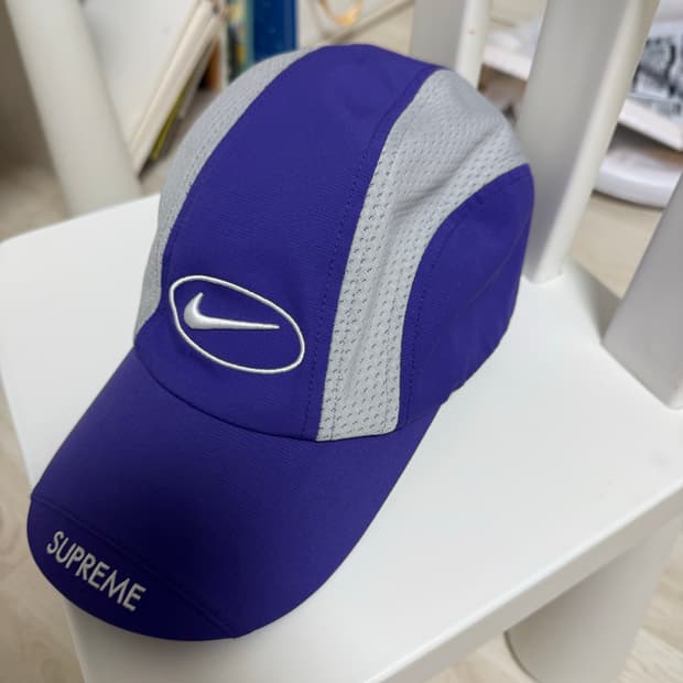 슈프림나이키 러닝햇 퍼플