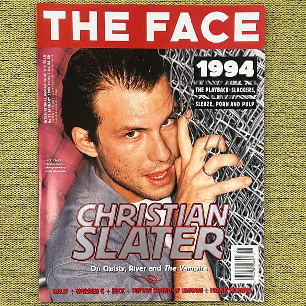 THE FACE 더 페이스 매거진 1995년 1월호 해외잡지 희귀잡지 