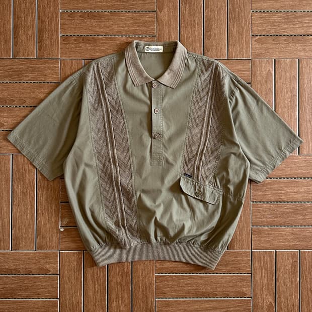 Gran Signore linen pocket 1/2 tee