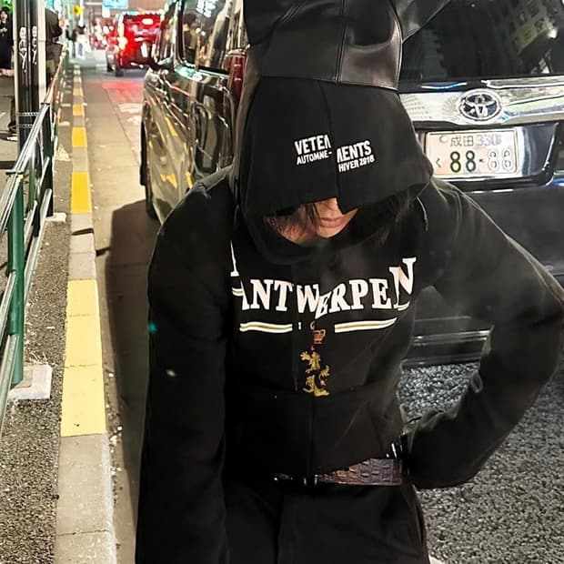 베트멍 vetements 후드