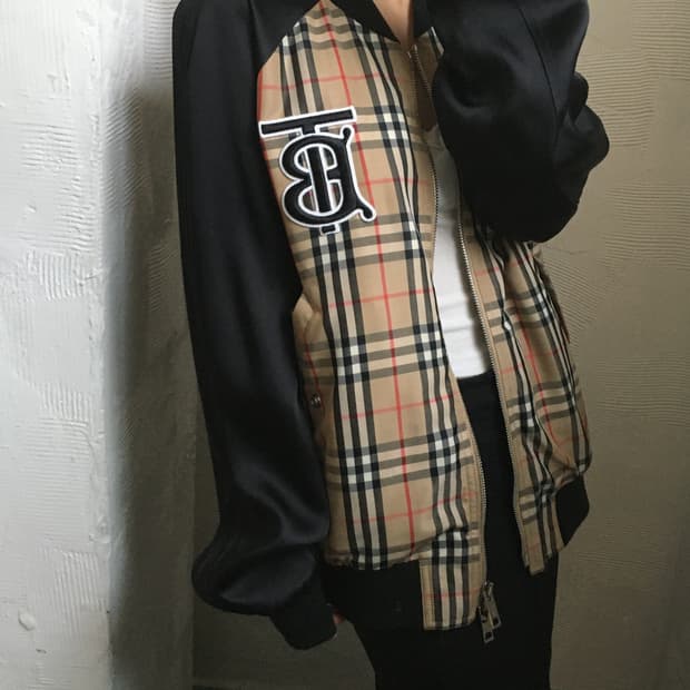 Burberry 버버리 TB 모노그램 노바체크 자켓